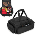samdew Under Seat Storage Bag, Truck Organizer Backseat for SuperCrew & Crew Cab, Rear Seat Storage Case for Trucks Compatible with F150, Underseat Tool Box with Multiple Pockets, Bag Only