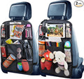 Backseat Organizer for Kids with USB/Headphone Hole - 2 Pack