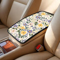 Car Armrest Cover Pad - Car Center Console Cushion Protector Against Pet Claws, Dirt and Sticky Fingers, Comfortable Auto Decor Accessory Fit for Sedan, Van, SUV