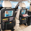 MONKONAR Car BackSeat Organizer,2 Pack for Kids Car Organizer Kick Mats Kick Mats Back Seat Protector with Touch Screen Tablet Holder, for Kids, Car Travel Accessories, (2PACK)