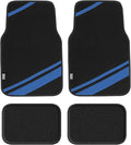 FH Group Car Floor Mats - Carpet Floor Mats for Cars, Universal Fit Automotive Floor Mats, All Purpose Car Floor Mats, Carpet Protector Mat for Most Sedan, SUV, Truck Floor Mats Blue