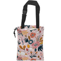ghatobty Car Trash Bag Creative Floral Car Garbage Bag Hanging Car Trash Can for Back Seat with Drawstring, Waterproof Garbage Bags for Car Accessories Vehicle Travelling Camping Outdoor