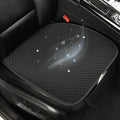 West Llama Car Seat Covers for Summer,Ice Silk Bottom Seat Covers for Cars Include 1 Piece Front Driver Seat Pad Mat Universal Fits 90% SUVs,Cars,Sedans(1Piece-Black)
