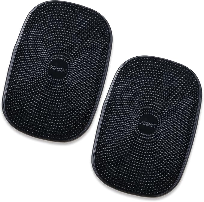 Car Dashboard Non Slip Mat Phone Holders For Your Car, Anti-slip Mat For Dashboard, Air Freshener, Mirror, Sunglasses, Keychain, Coin Holder | Car Accessories | Black | 2PCS - Japan Import