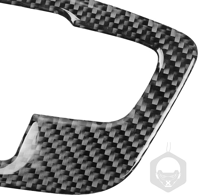 NVCNX Real Premium Carbon Fiber for Chrysler 300 Accessories 2015-2023 2016 2017 2018 2019 2020 2021 2022 S/C/Limited/Touring Door Handle Cover Interior Trim Sticker 4PCs Without Seat Memory Holes