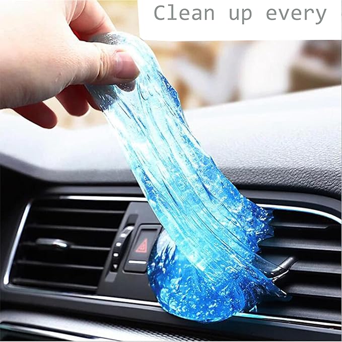Car Cleaning Gel Multi-Purpose Cleaning Gel, 160g, Car Interior Detailing Putty, Keyboard Dust Cleaner