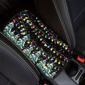 Mintutlipy Christmas Tree Lights Automotive Armrest Cushion Cover Car Accessories Car Center Console Seat Box Cover Easy to Clean Washable