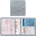 Kewucn Car Registration and Insurance Holder, Leather Auto Glove Box Organizer, Vehicle Compartment Accessories Case for Cards, Driver License & Essential Documents