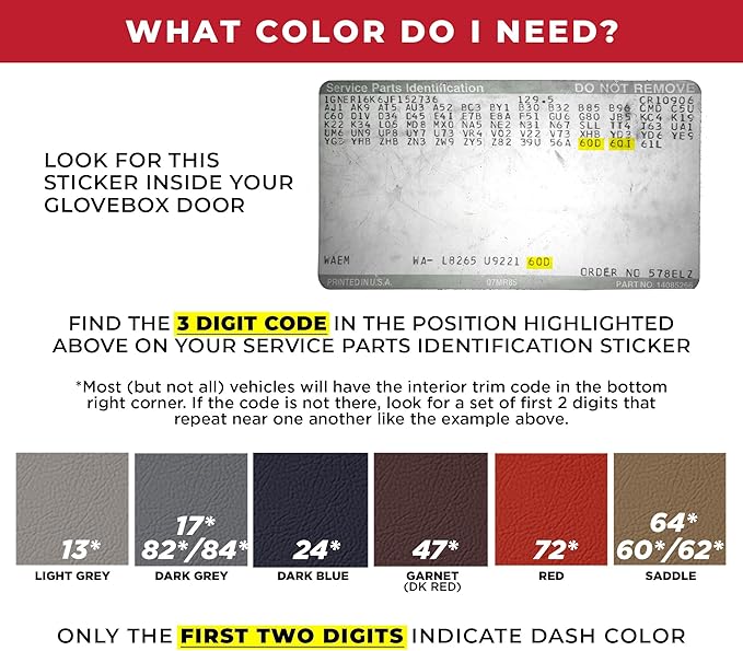 DashSkin Dash Cover Compatible with 1988-1994 C1500 C2500 C3500 K1500 K2500 K3500 Silverado Sierra Tahoe Yukon Suburban in Red - Hard Molded Plastic Dashboard Cap