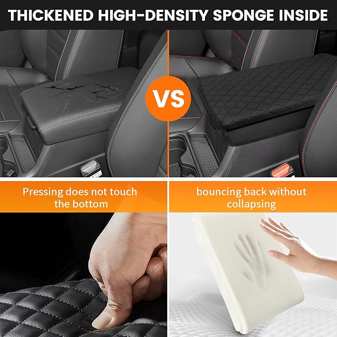 Custom Fit for Center Console Cover Honda CRV 2023 2024 2025 2026 Armrest Cover Center Console Pad Interior Accessories Car Armrest Seat Box Cover Protector