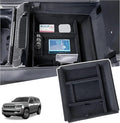 Sinminou Center Console Organizer Compatible with 2022-2025 Jeep Wagoneer/L, 2022-2025 Jeep Grand Wagoneer/L Accessories, Flocking Armrest Storage Box with Coin Compartment