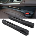 TATACLEA Car Accessories,Car Gap Plug,Car Seat Gap Prevent Small Items from Falling,2 Combinations of Main and Passenger Seats Universal.(Black)