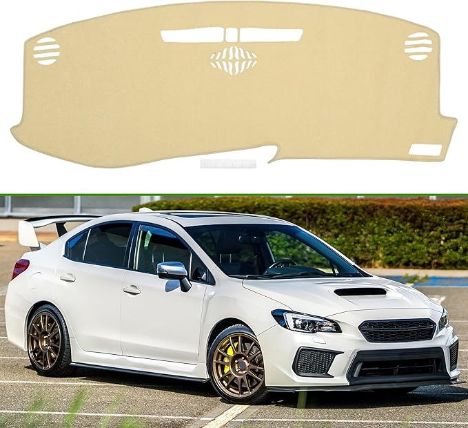 Dashboard Cover for Cadillac XT5 2016-2020 Non-Slip Interior Dash Cover Mat Polyester Silicone