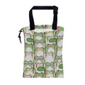 KXWQTRDD Car Garbage Bag Cute Cartoon Frogs Drawstring Car Trash Bag Hanging for Back Seat with Adjustable Buckle Canvas Vehicle Trash Can Easy-to-Install