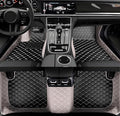 SARAHS Customized car Floor mats -Suitable for 99% of Cars, SUVs, and Trucks - car Pads to Protect Vehicle Interior Floor Accessories (Grey and Black)