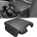 Center Console Cover Fit for 2013-2018 Dodge Ram 1500 & 2013-2024 Ram 2500/3500/1500 Classic Model for Jump Seat Console, Comfortable Armrest Pad, Middle Console Cover with 2 Side Pockets