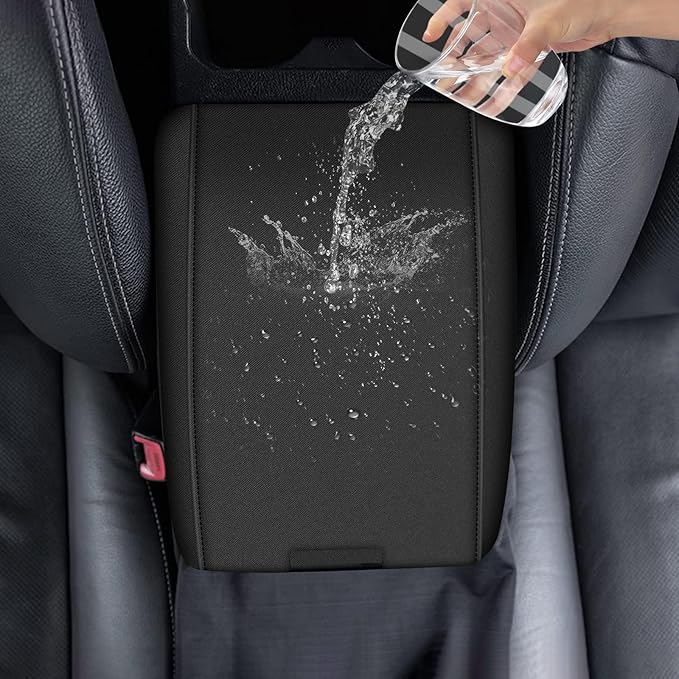 AOMSAZTO Console Covers for 2016-2023 Toyota Tacoma Armrest Covers for Toyota Tacoma Fabric Cloth