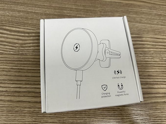 MAGJIEYX for Magsafe Car Mount Charger for Auto-Alignment Magnetic Wireless Charger iPhone 12/13/14/15/16Pro Max/Plus/Mini/Magsafe Case Air Vent and Dashboard Phone Holder with Fast 36W QC 3.0 Adapter