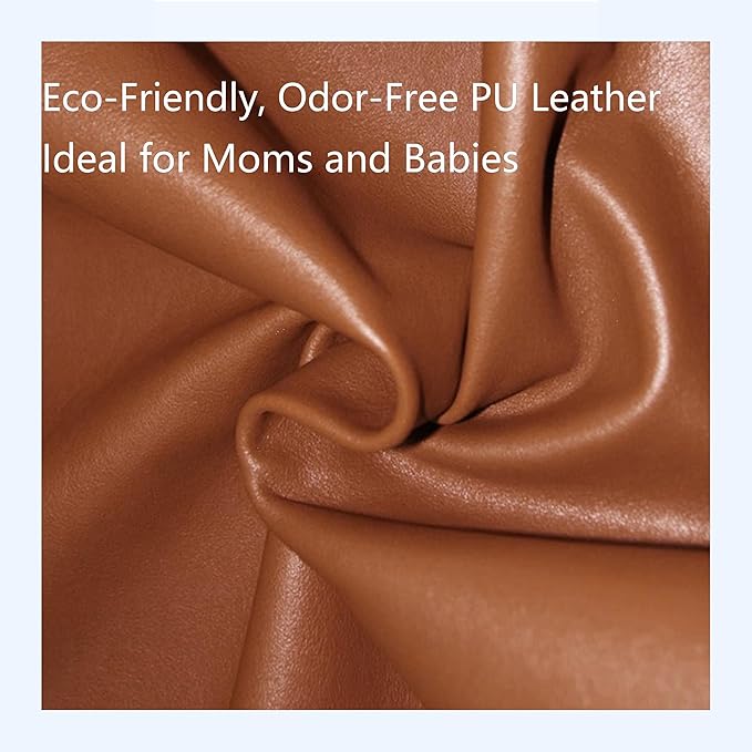 2-Pack Car Seat Back Cup Holder Organizer, Faux Leather Car Cup Holders with Hooks, Universal Backseat Storage for Drinks, Bottles & Travel Accessories (Orange)