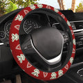 Christmas Tree Car Steering Wheel Cover, Non-Slip Absorbing Sweat Car Wheel Cover Accessories for Men Women,Universal 15" Fit Auto SUV Vans Trucks