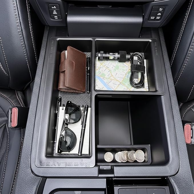 Vehicle OCD – Center Console Tray for Pilot (2023-2026), Ridgeline (2024-2026), and Passport (2024-2026) – Made in USA - SLX186