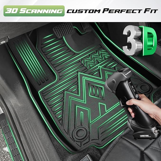 Floor Mats for 2025 2026 Chevrolet Equinox Gas (Not for EV) & GMC Terrain, All Weather Cargo Liner & Door Sill Guards for Chevy Equinox Accessories, Car Accessories