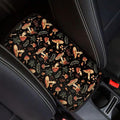 Plant Mushroom Car Center Console Cover Mushroom Car Accessories Decor Cars Armrest Box Pad for Comfortable Support, Universal Armrest Cover for Vehicles Truck SUV