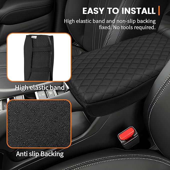 Custom Fit for Center Console Cover Honda HR-V 2023 2024 2025 2026 Armrest Cover Center Console Pad Interior Accessories Car Armrest Seat Box Cover Protector