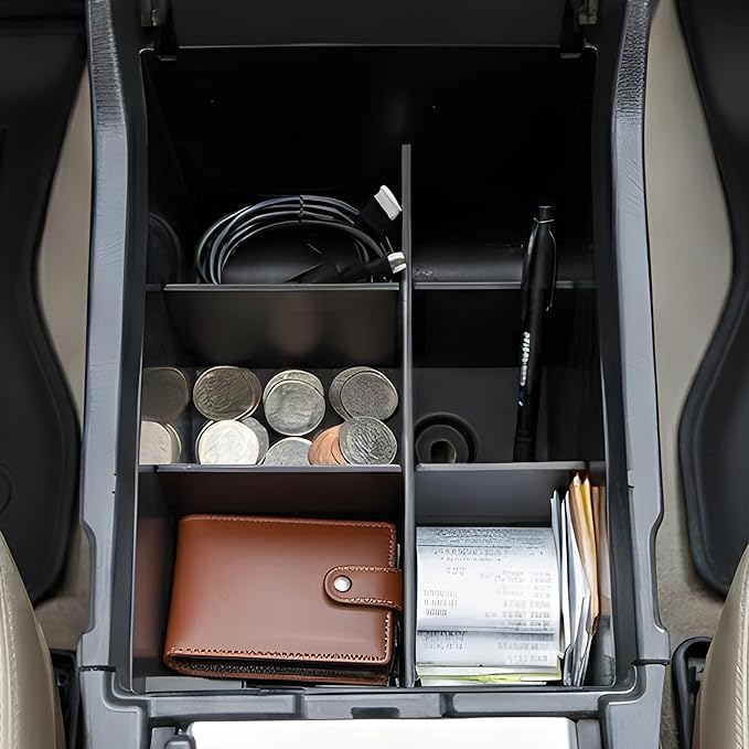 Vehicle OCD - Center Console Divider and Tray Organizer for Toyota 4Runner (2003-2009) - Made in USA - SLX510