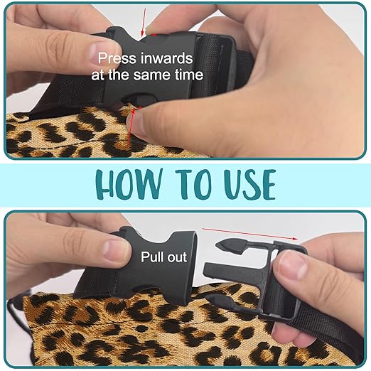 KXWQTRDD Car Trash Bag Brown Leopard Leak-Proof Waterproof Car Garbage Bag with Drawstring Foldable Canvas Trash Bin with Adjustable Buckle for Car Accessories, Travelling, Camping