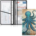 Octopus Vintage Car Registration and Insurance Holder Vehicle Glove Box Organizer Car Accessories Wallet Case for Women Men 202a1784