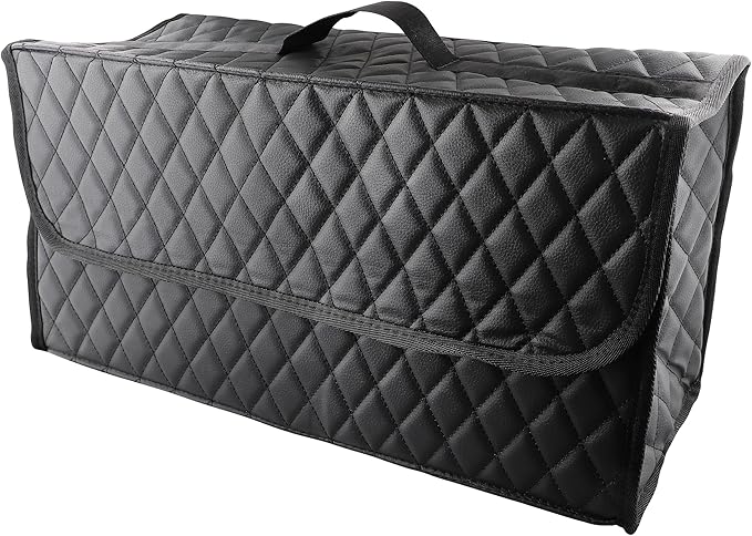 Trunk Organizer for Car,Foldable Car Organizer Back Seat,Tool Storage Organizer for Suv,Car Trunk Organizer and Storage for Sedan (Black, 20 inch *9.5 inch)