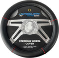 Automann 562.99008SWC-R Steering Wheel Cover Black/Red