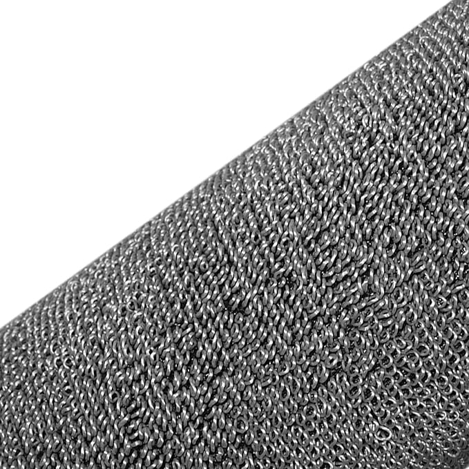 FH Group Car Floor Mats - All Weather Full Set of Gray Rubber Floor Mats for Cars, Ultra DIY Waterproof, Trimmable Automotive Floor Mats for Sedan, Van, SUVs and Truck Mats