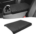 KBH Center Console Armrest Cover for Nissan Titan 2004-2024, Middle Console Lid Protector Pad Accessories, Vinyl Leather, Anti-Scratch, Black (Fits Jump Seat Console Only)