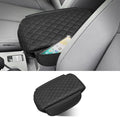 Custom for Center Console Cover 2026 2025 Subaru Forester Armrest Cover Accessories PU Leather Armrest Seat Box Cover Protector with Pockets Storage Bag