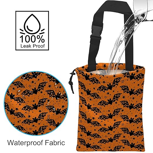 ghatobty Car Trash Can Waterproof Garbage Bag Hanging for Car Back Seat
