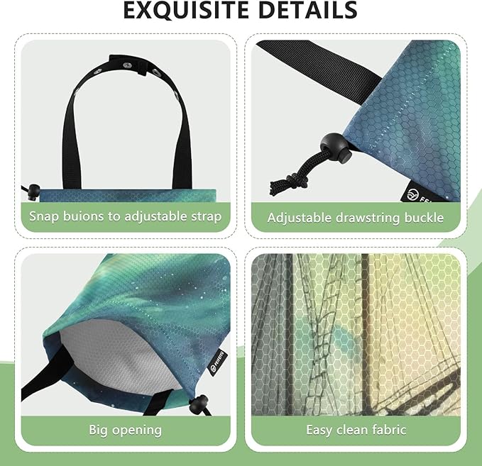 Hanging Car Trash Bags Garbage Bag Trash Can for Back Seat Small Aurora Sailing Washable Storage Bag Retractable 2 Pack