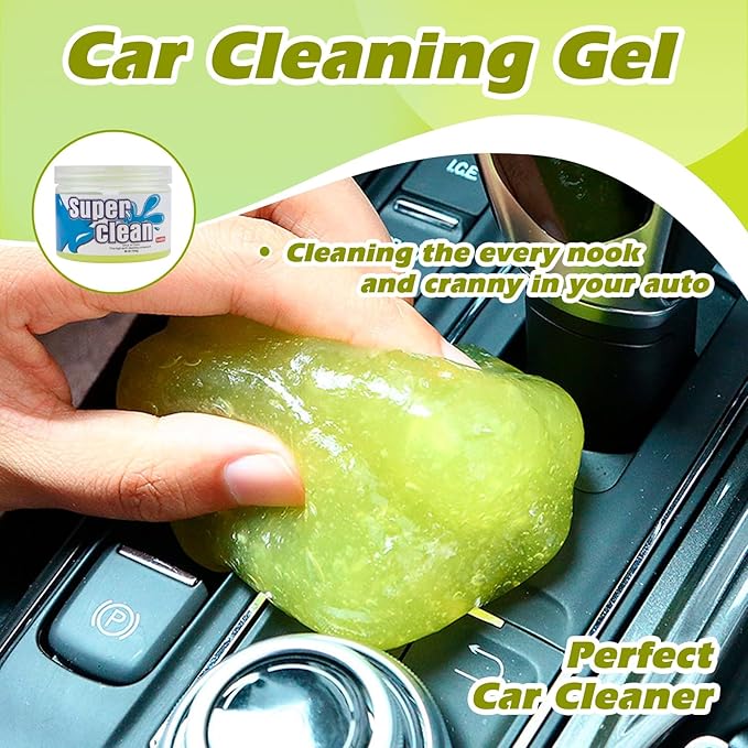 x xotic tech Car Cleaning Gel for Car Detailing Putty Interior Cleaner Slime Auto Detail Tools Supplies Accessories Valentines Day Gifts for Him Her Men Women Stocking Stuffers Yellow