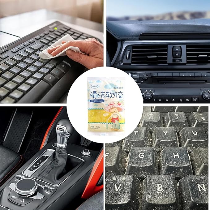 Car Cleaning Gel | Car Interior Putty,Multifunctional Auto Slime Cleaner, Effective Car Interior Putty for Computer Car Air Conditioning