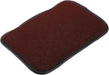 Car Armrest Cushion Pad Non-slip 12.20"x8.66" Seat Box Cover Protector Rhinestone Red Center Console Lid