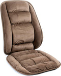 ALIBO Low Back Pain Relief Large Size Firm Lumbar Support and Nonslip Recliner Chair Seat Pads Cushion Back Rest Lumbar Cushion Pillow for Office,Dinning Desk Chair,Car,Truck Seats-Coffee