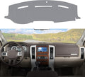 Dashboard Dash Cover Mat Carpet Compatible with 2010-2014 Dodge Ram 1500 2500 3500