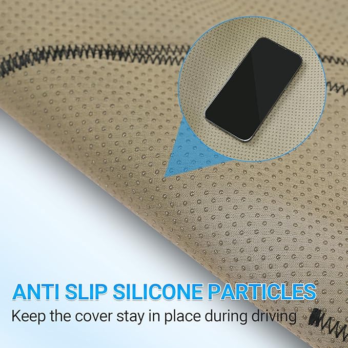 Dashboard Cover Dash Mat Compatible with 2015 2016 2017 2018 2019 2020 Ford F150 Dash Covers Interior Dash Board Accessories Protecter Cover