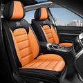 AREKA 2 Seat Covers for Honda Accord 2003-2026 Breathable Car Seat Covers,Anti-Slip Waterproof Car Seat Protectors with Airbag,Automotive Vehicle Cushion with Storage Pockets (Standard,Orange)