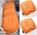 Comfort Dreamcatcher Car Seat Cushion Non-Slip - Relaxing, Optimal Support & Posture for Long Drive (Full Set (Orange))