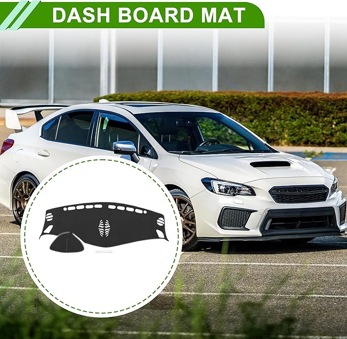 Dashboard Cover for Nissan Murano 2015-2019 Non-Slip Center Console Dash Cover Mat Polyester Silicone