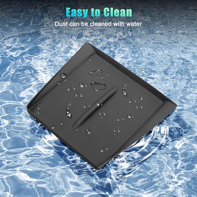 Silicone Mat for 2026 Tesla Model Y Center Console Wireless Charging Protector for 2024-2025 Tesla Model 3 and 2025-2026 New Model Y Juniper, Black