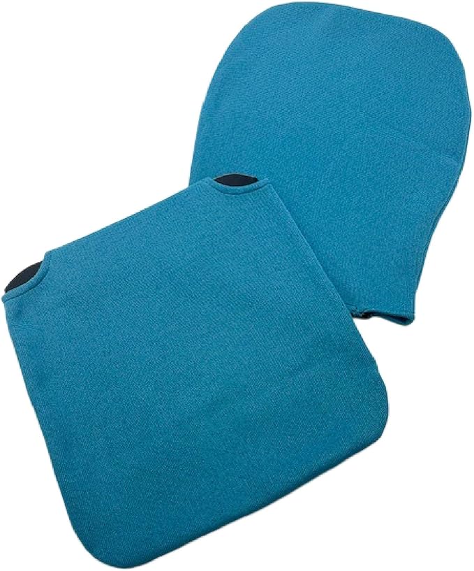 McCarty’s SacroEase MSC1-TURQUOISE Cover Only – Replacement Cover for SacroEase Premium & Deluxe Lumbar Back Support Car Seat Cushion (Insert Not Included) – Fits 16 x 15 x 19 Inches