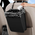 DEYILIAN Car Trash Can,Hanging Foldable Closure Design Mini Car Organizer and Storage Bag CarGarbage Can for The Back/Front/Console with 36pcs Disposable Black Trash Bags